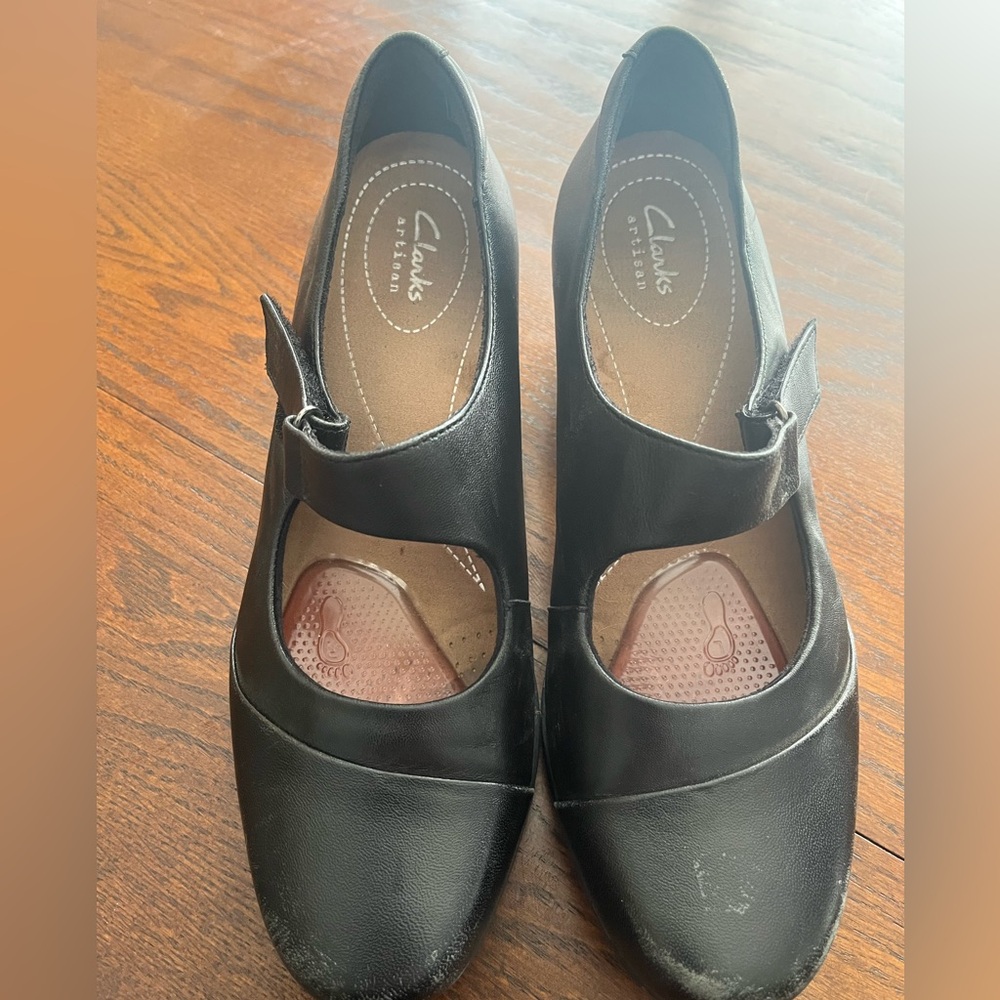Clark’s well-loved Mary Jane dancing shoes.